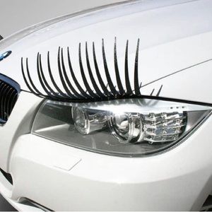 CARLASHES Eyelashes for your car SUPER CUTE